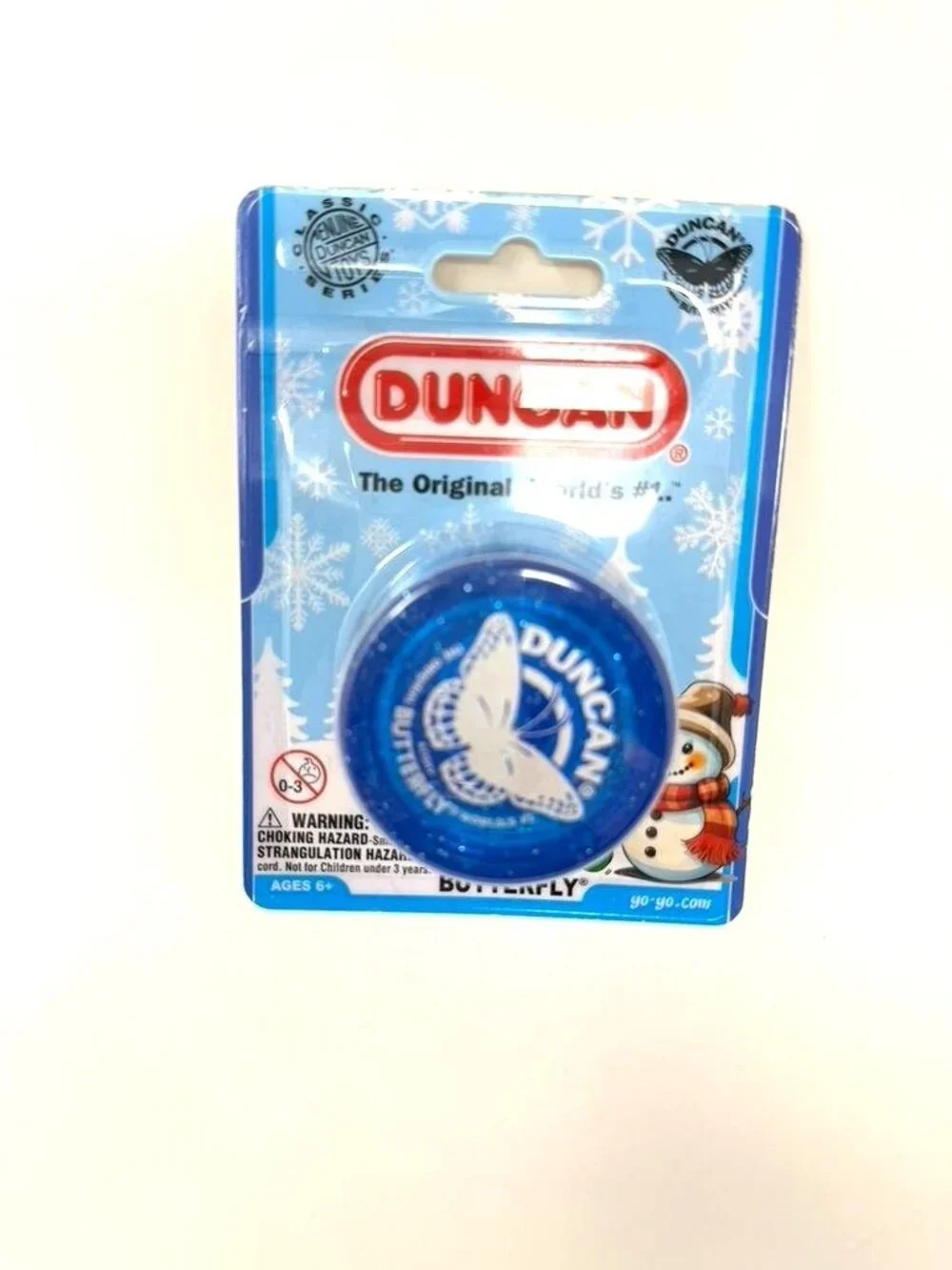 Duncan Butterfly Yo-Yo Holiday Blue Or Red Authentic Exclusive Target Nostalgic